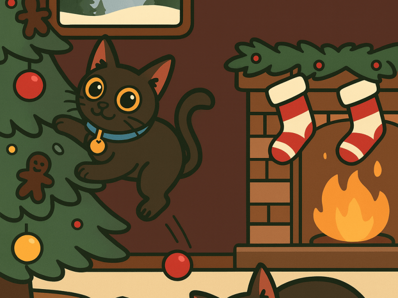 🎄 Cat-Proofing Your Christmas Tree and&nbsp;Decorations