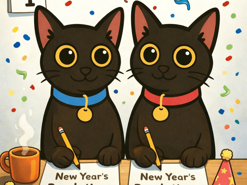 10 New Year’s Resolutions for Cat Owners&nbsp;🐾